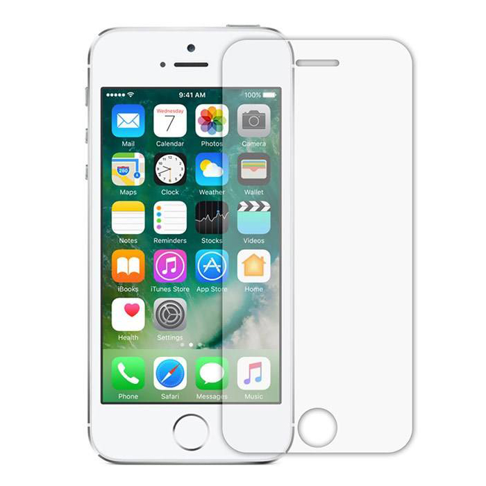 محافظ صفحه نمایش شیشه ای تمپرد مناسب گوشی اپل iPhone 5/5S/SE
